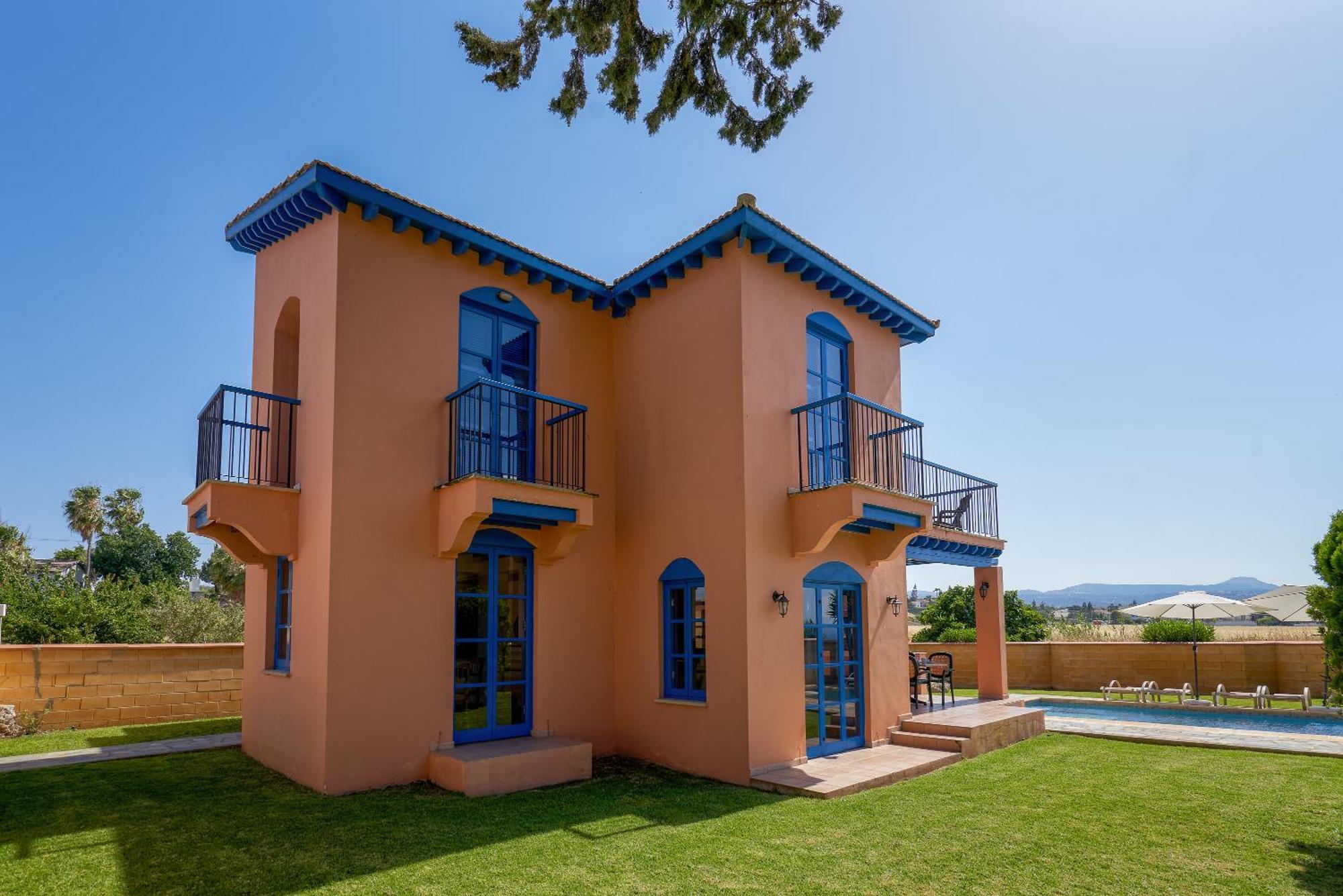 The Olympians Villas Polis Bagian luar foto